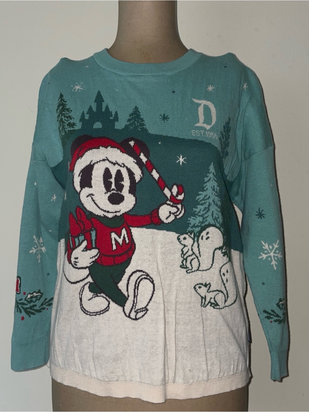 Disney Spirit Jersey Mickey Holiday Sweater
